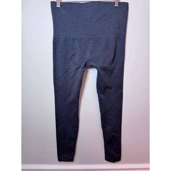 Spanx charcoal gray High Rise look at me now Seamless Leggings women's size 2X - Picture 2 of 7